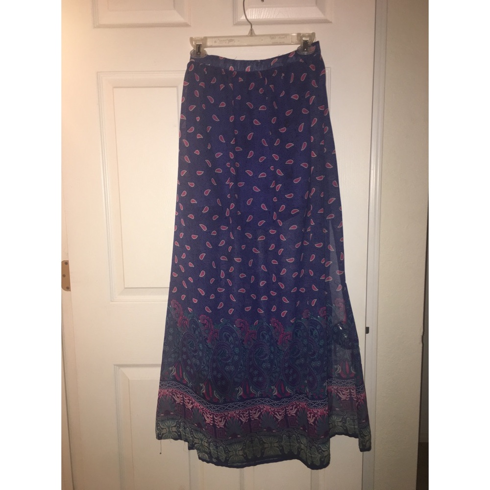 Boho Hippie Maxi Skirt