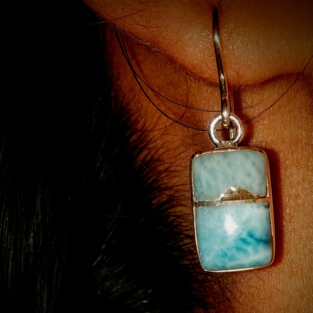 Decks of blue (earings)