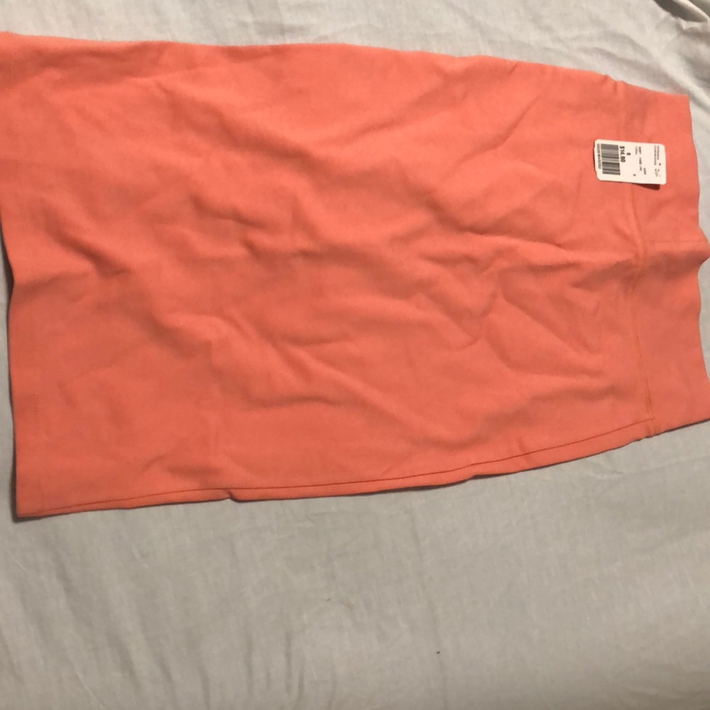 Pink mindi skirt