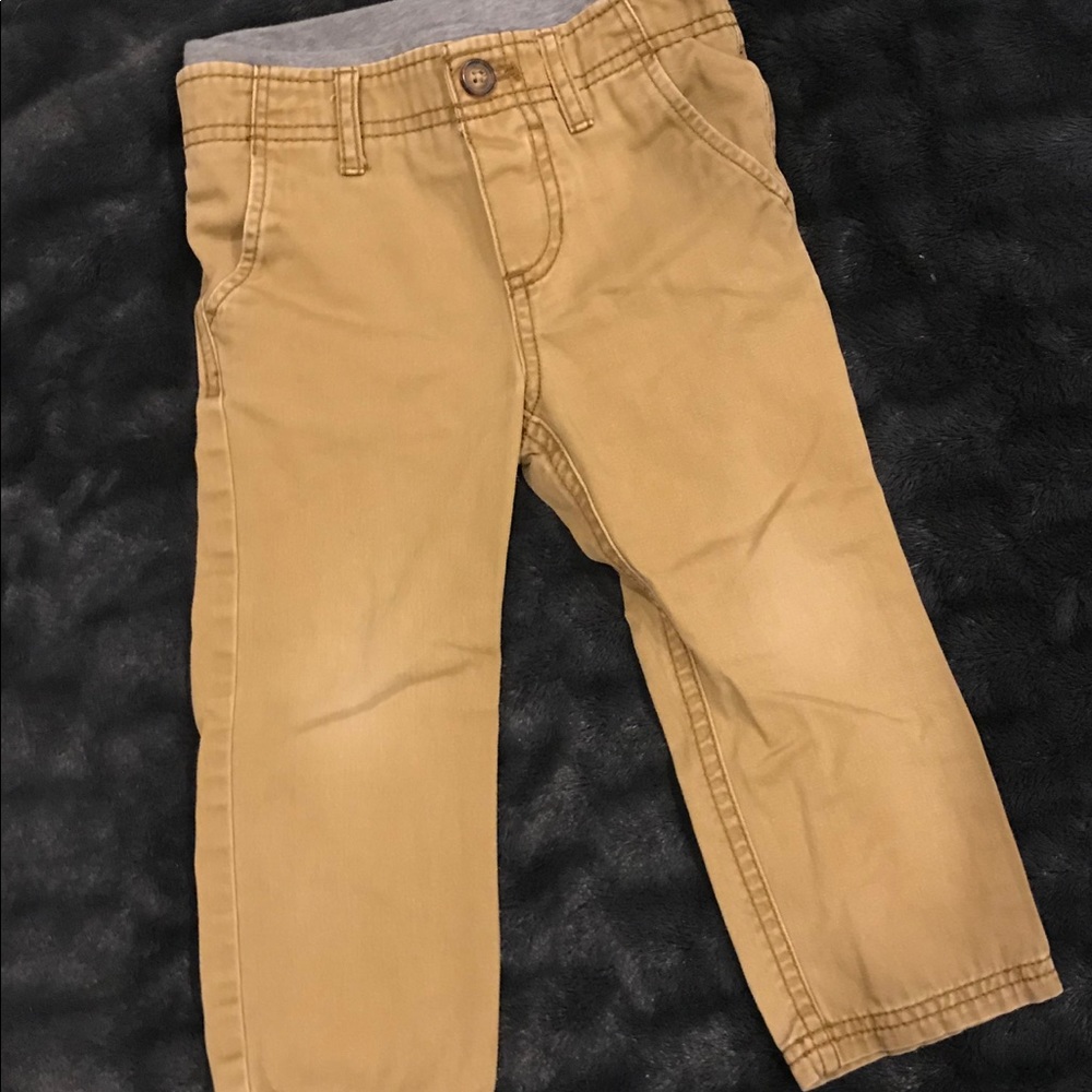 Pull on super soft khaki pants