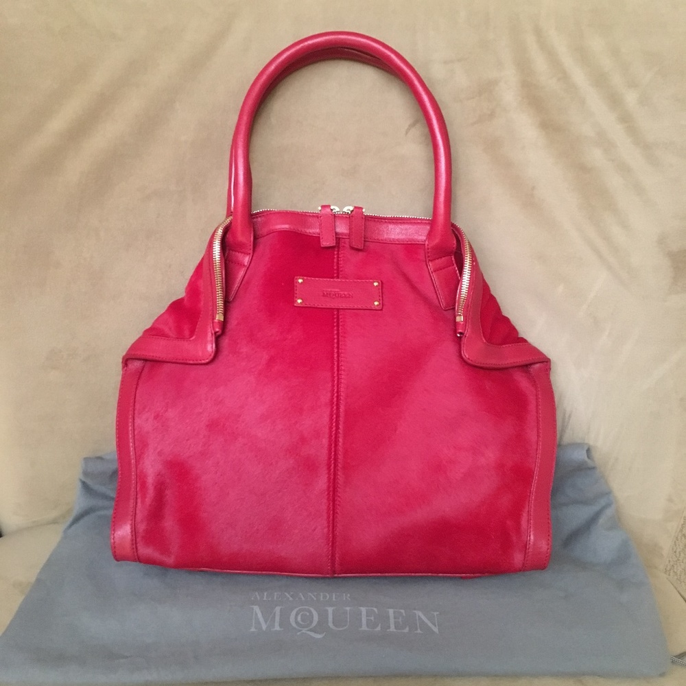 Alexander McQueen Pony-hair Bag