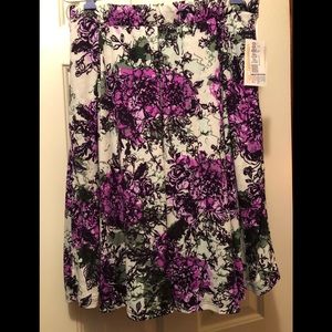 Lularoe Floral Madison Skirt