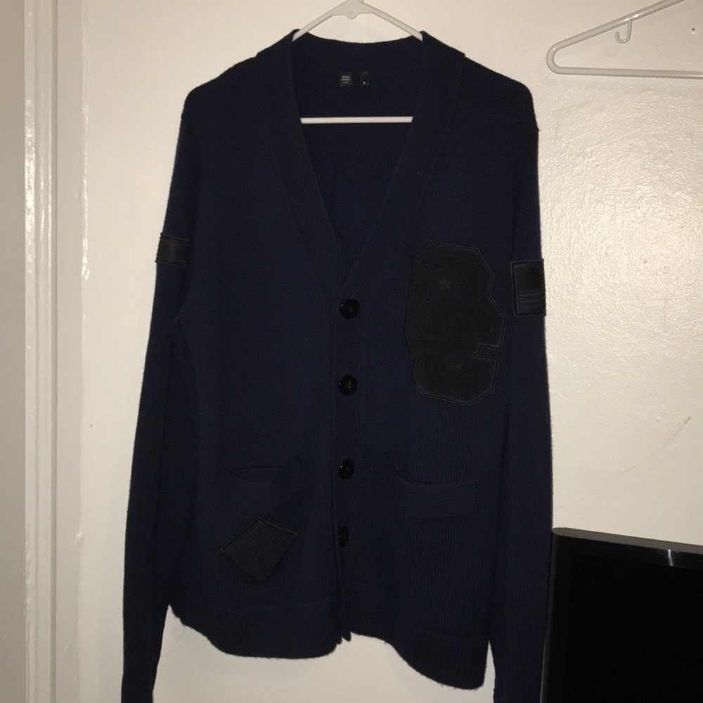 Opening Ceremony Navy Cardigan