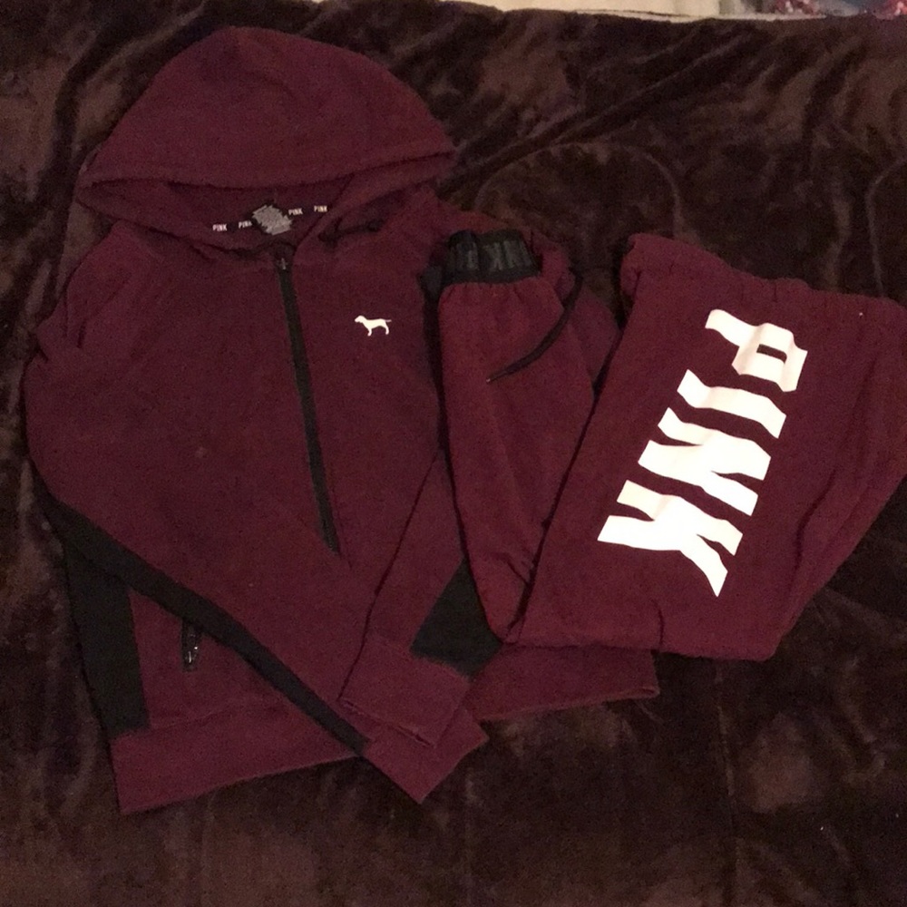 Pink VS Sweatsuit