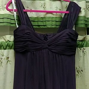 David's Bridal size 8 Ladies plum Chiffon dress