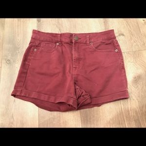 Burgundy Aeropostale Shorts