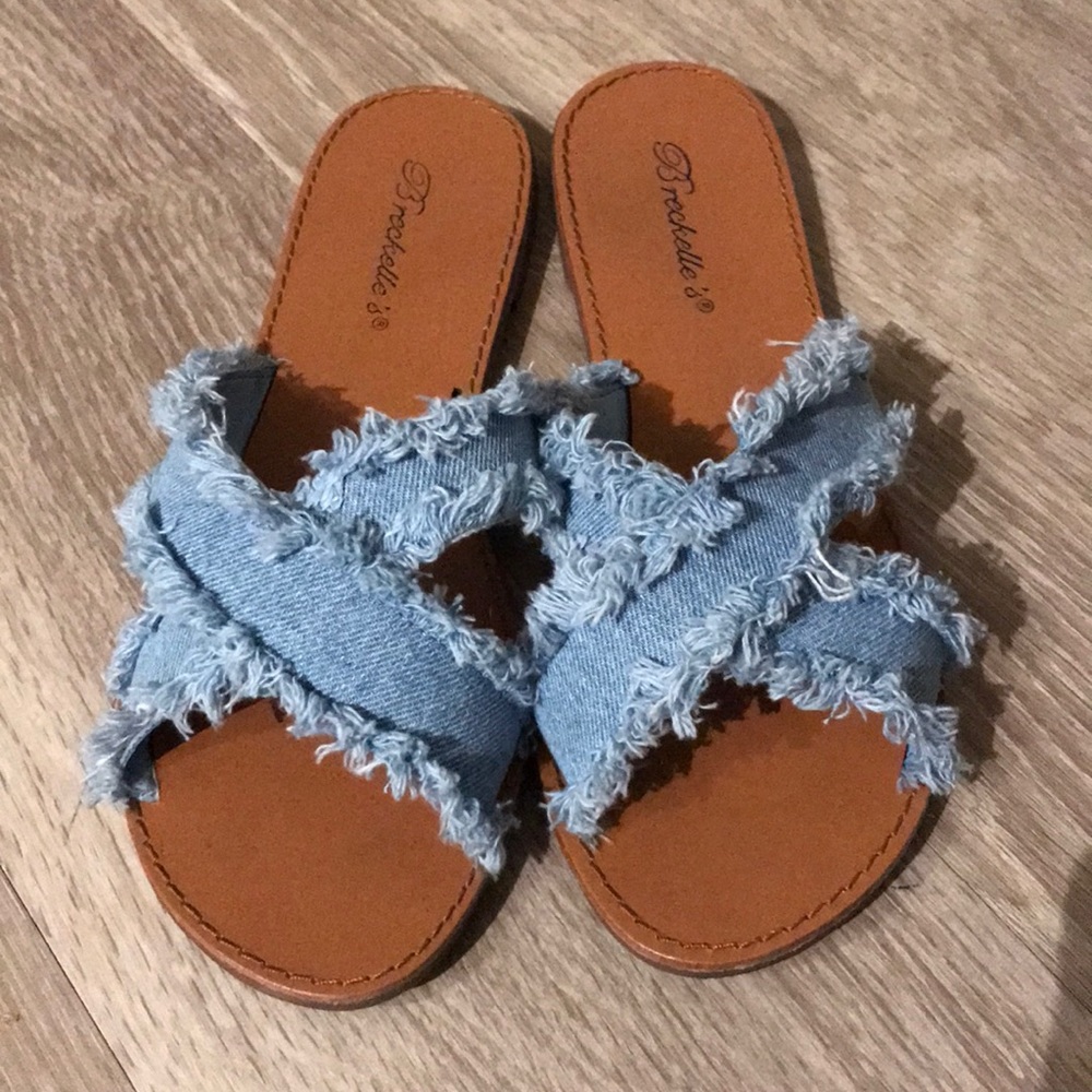 Jeans sandals✨
