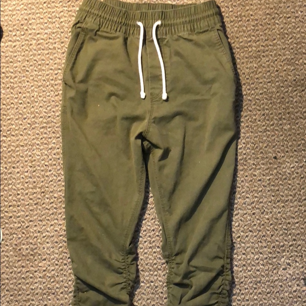 Green pants