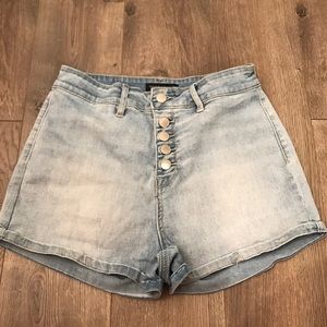 PacSun Highwaisted Kendall and Kylie Jean Shorts