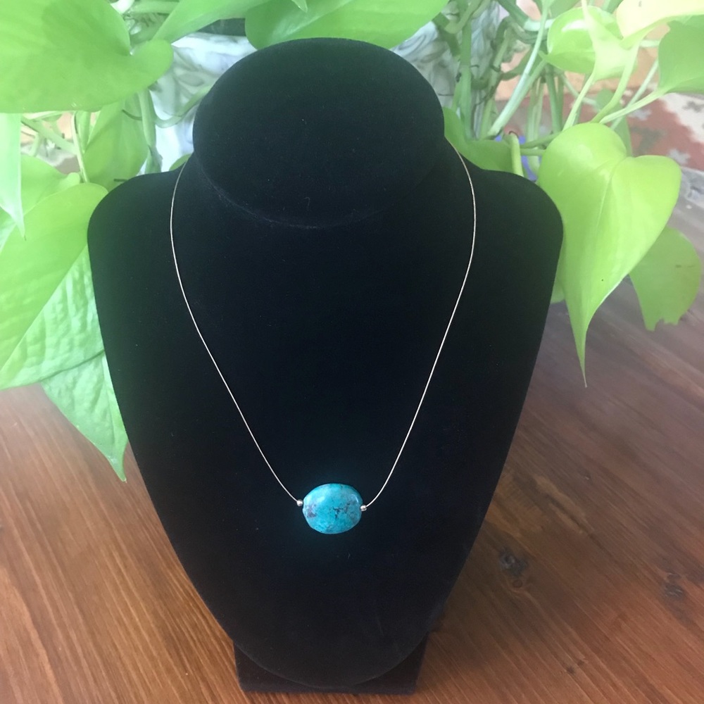 Turquoise Pendant Necklace