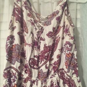 Kendall and Kylie collection pattern romper size M