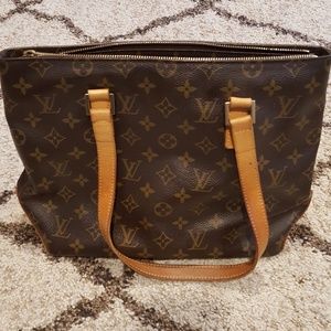 Authentic Louis Vuitton Cabas Piano Shoulder Bag