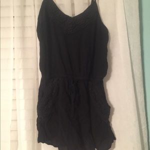 Black romper size small