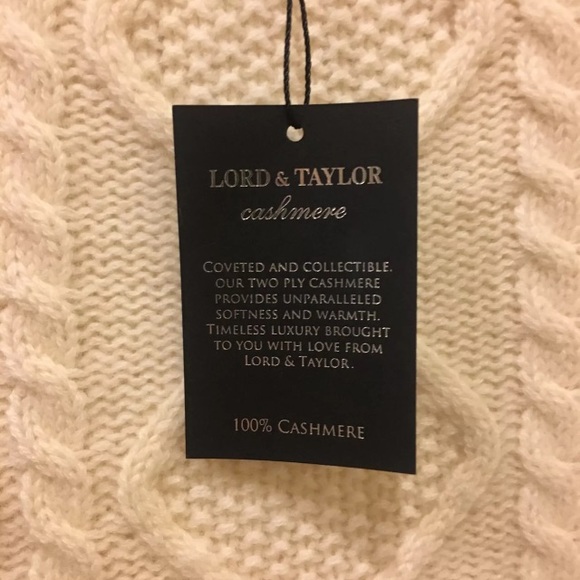 Cable Knit Cashmere Sweater - Picture 4 of 4