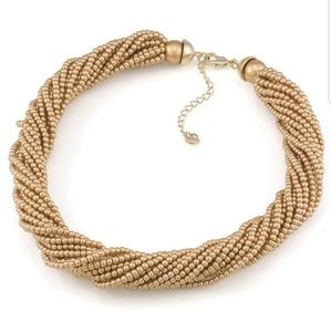 Carolee Gold mini pearl necklace