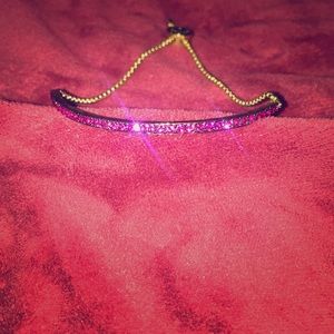 Michael Kors Purple Crystal Bracelet