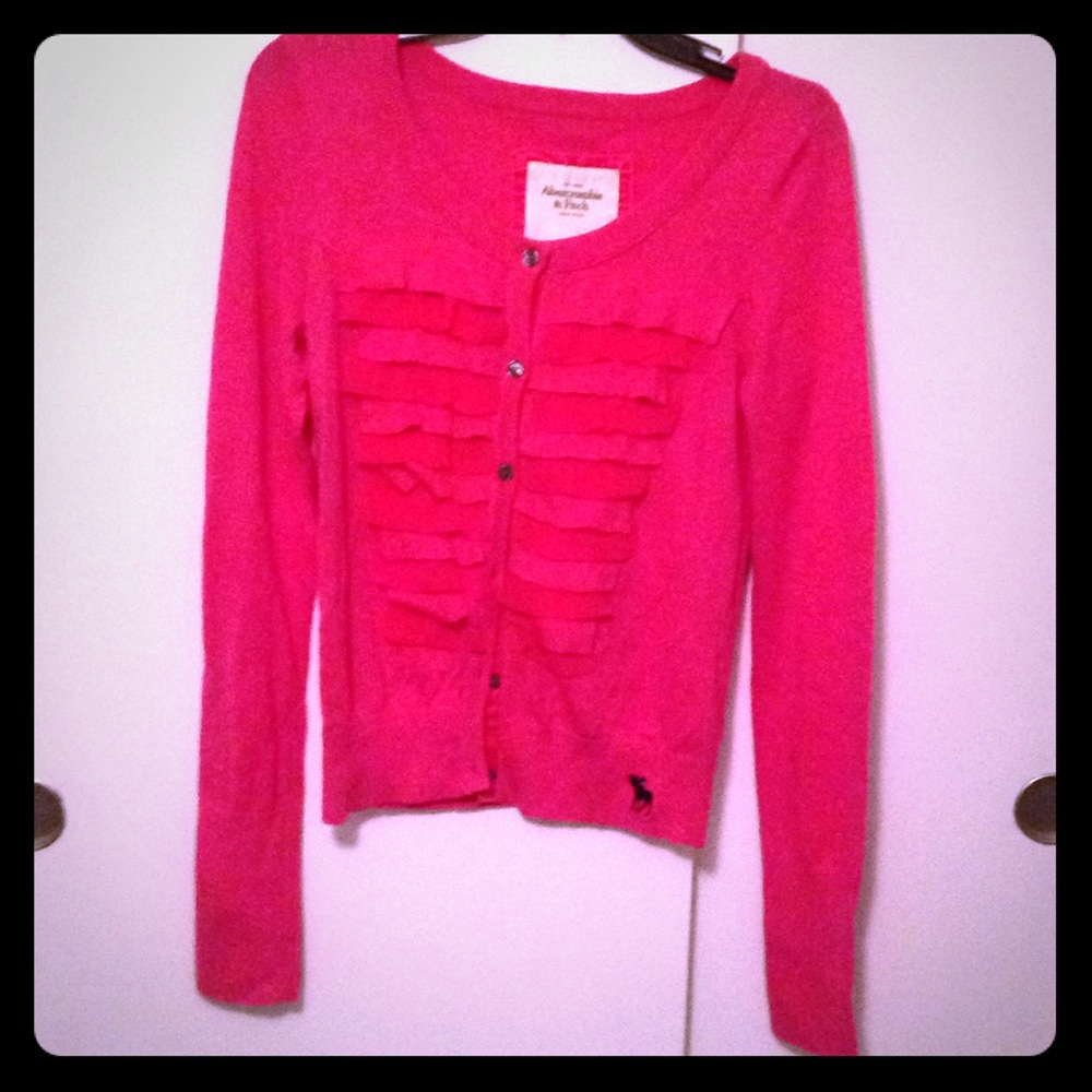 Abercrombie & fitch Cardigan L and tank M
