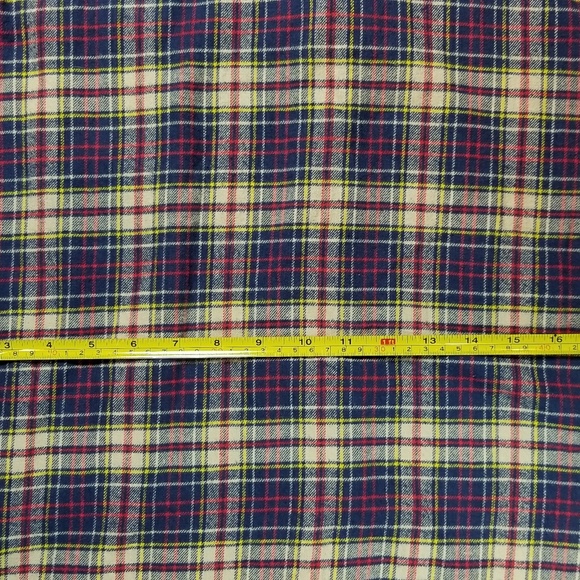 Mens LEE flannel button down shirt slim size large - Picture 6 of 8