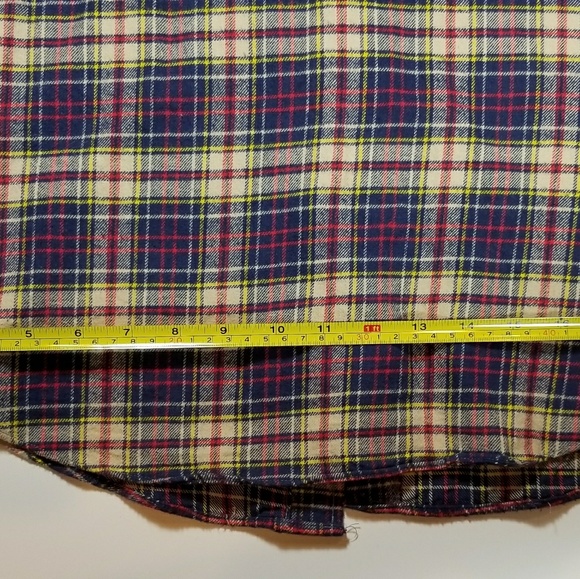 Mens LEE flannel button down shirt slim size large - Picture 8 of 8