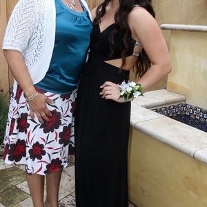 Selling a La Femme's prom dress from Trudy's