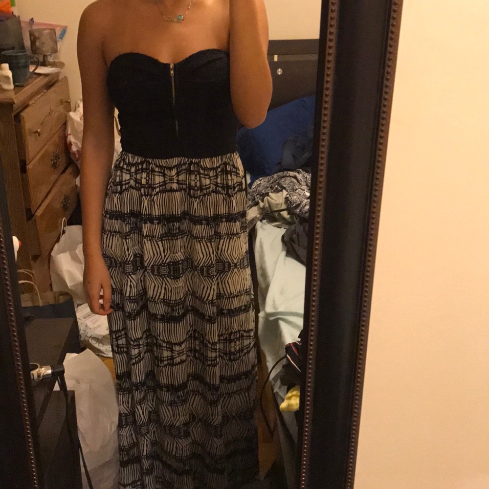 Necessary clothing strapless maxi dress