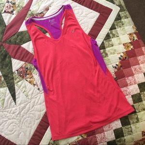 Pink running tank