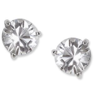 Swarovski Solitaire Crystal Stud Earrings