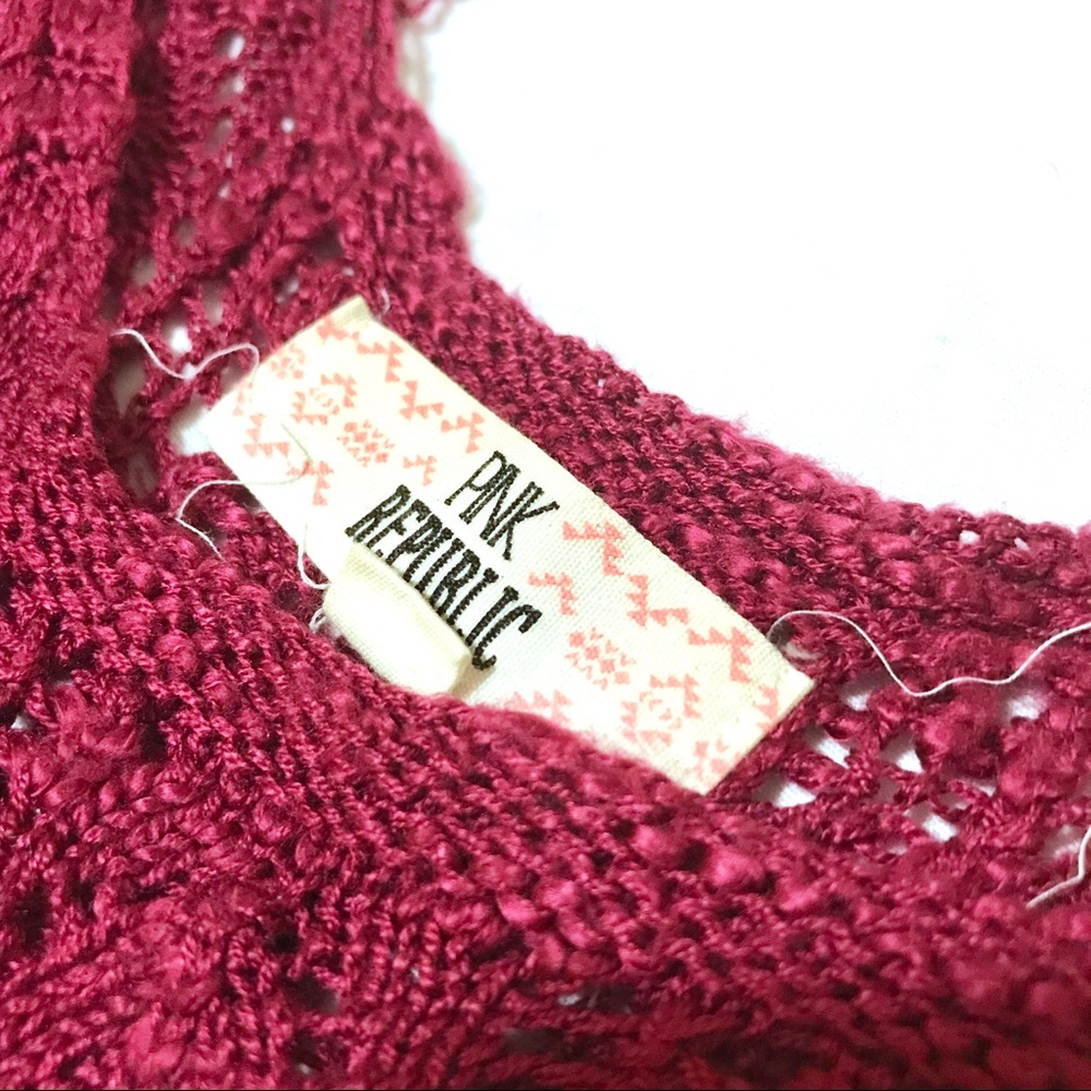 Flowy Crochet Tank