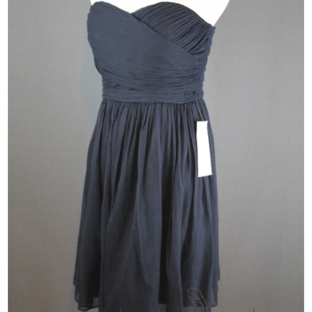 J. crew Arabella Navy Blue Dress