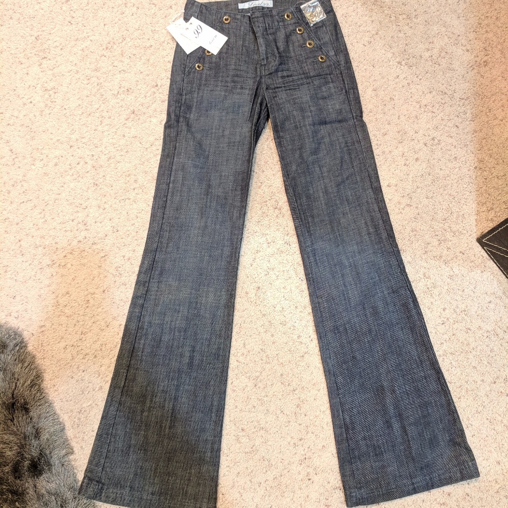 Level 99 Remy High Waist Trouser Jean