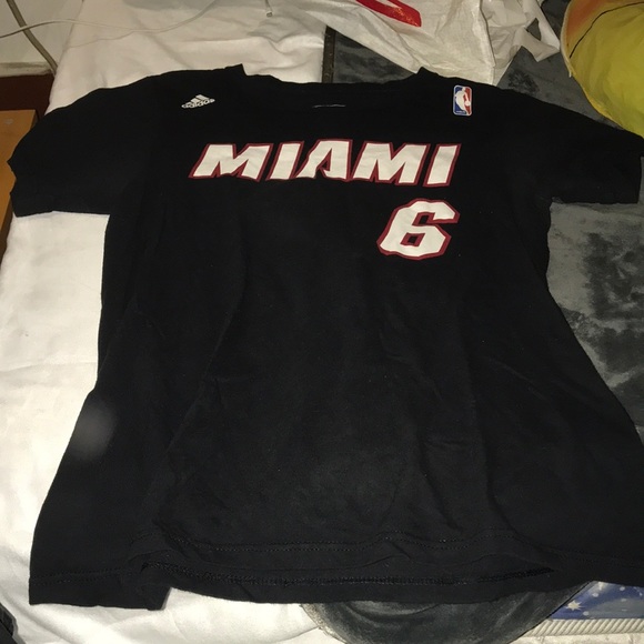 lebron james miami heat t shirt