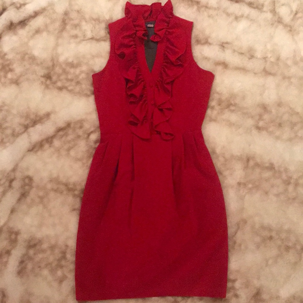 Red dress