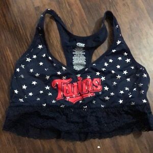 Twins sports bra from VS PINK