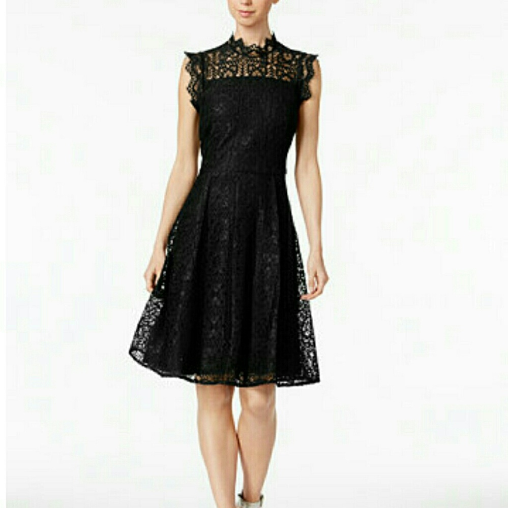 SOLD!!Calvin Klein Lace Fit and Flare Dress sz 12