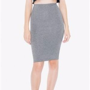 NEW American Apparel Mid-Length Pencil Skirt Small