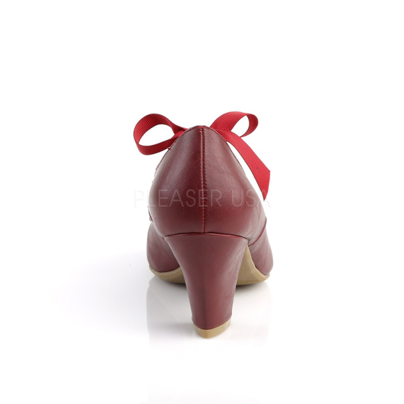 Pin Up Heart High Heel Shoes - Picture 5 of 5