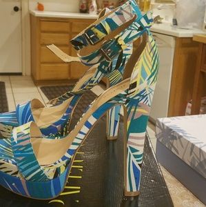 Heels new without tags.