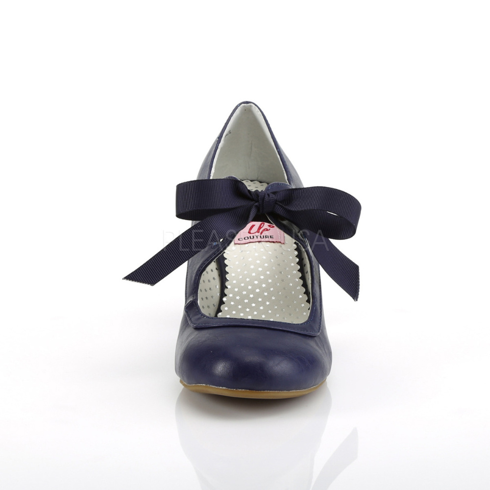Pin Up Heart Pinup Kitten High Heel Shoes - Picture 2 of 5