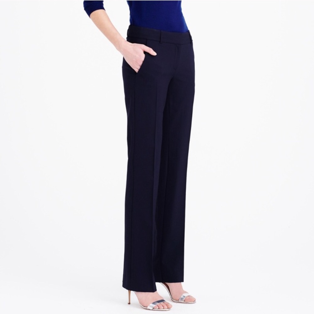 Petite J. Crew Navy Pants