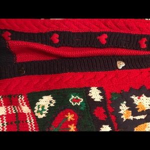 Shirts & Tops - Girls button down Christmas holiday sweater Shirts & Tops - Girls button down Christmas holiday sweater