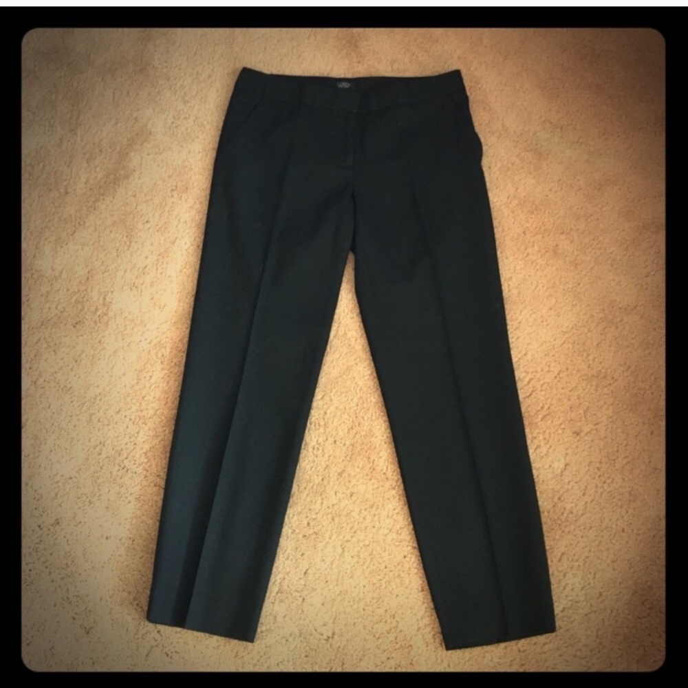J. Crew Super 120's Favorite Fit Blank Ankle Pants