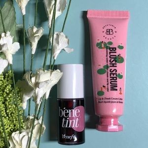 benefit benetint & beautaniq blush serum