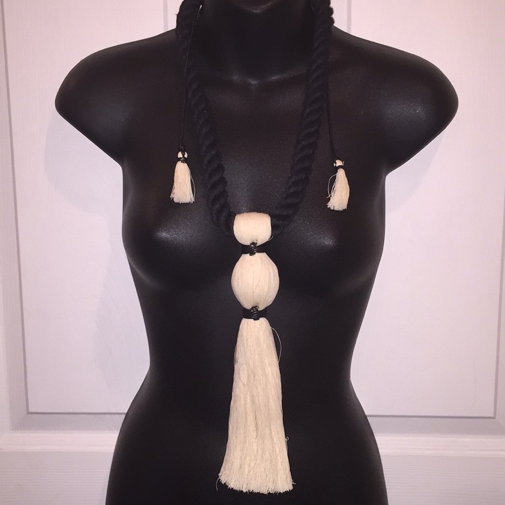 Mario Testino curated necklace for MATE.