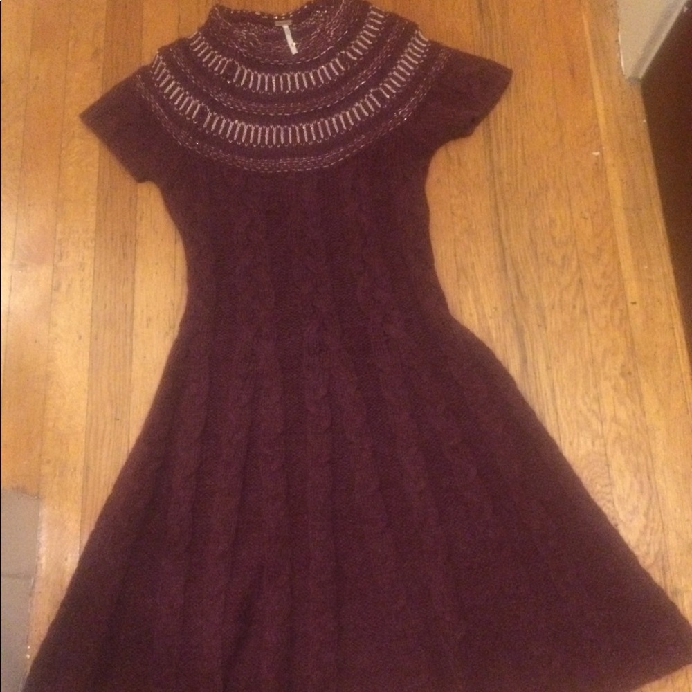 Free People New Sweater Dress