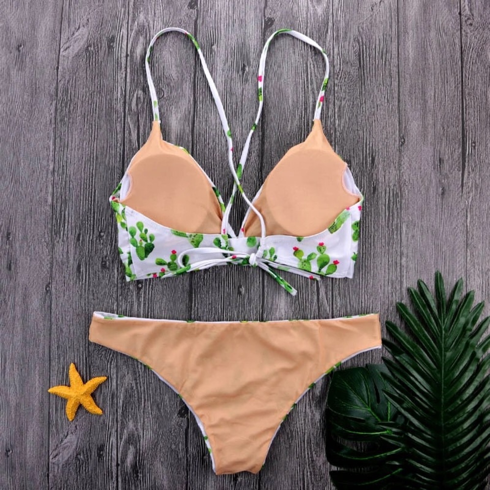Cactus printed swim set - Picture 5 of 8