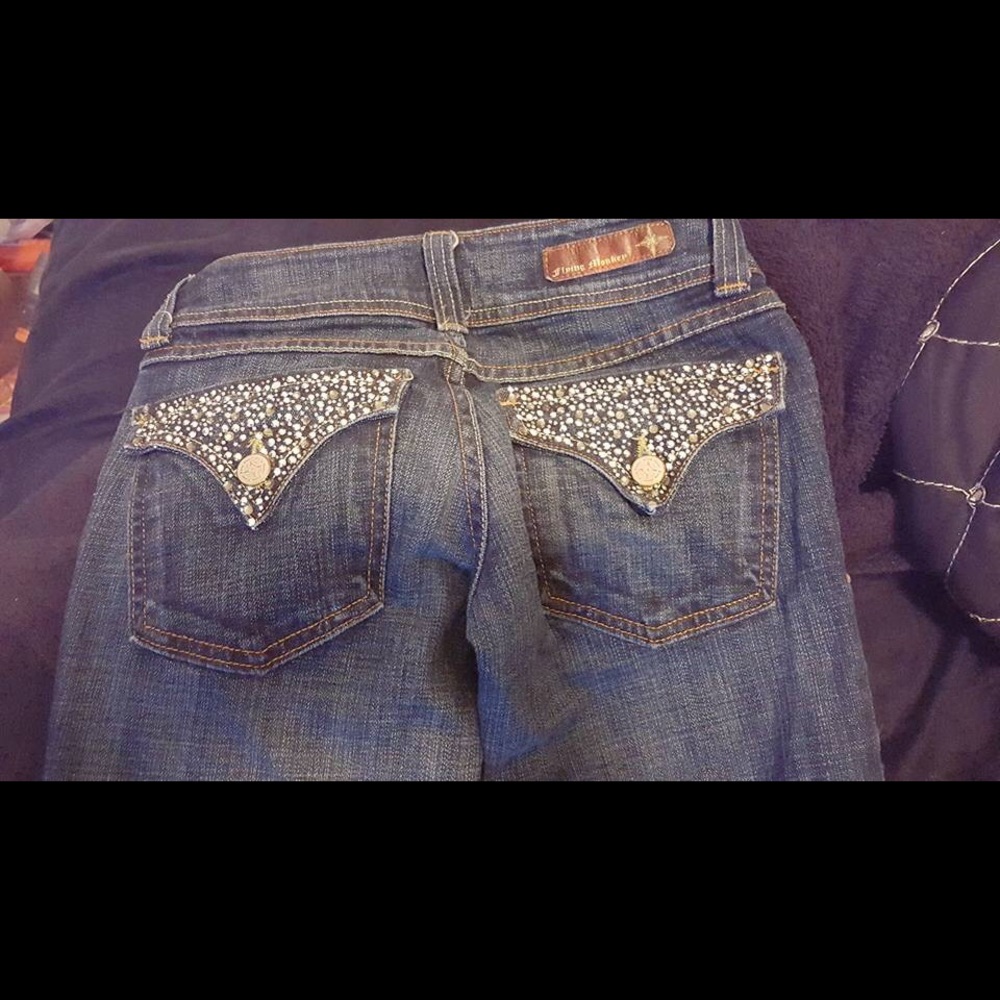 Flying monkey jeans