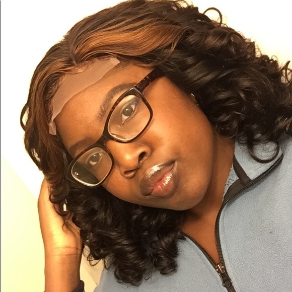18 inch curly closure wig