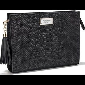 Victoria’sSecret oversized python clutch crossbody