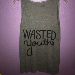 WASTED YOUTH tanktop