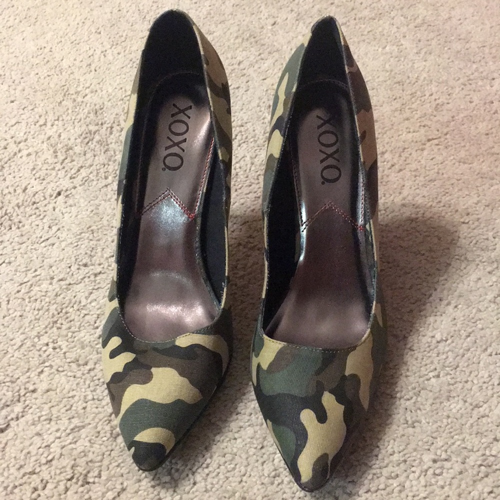 Camo heels